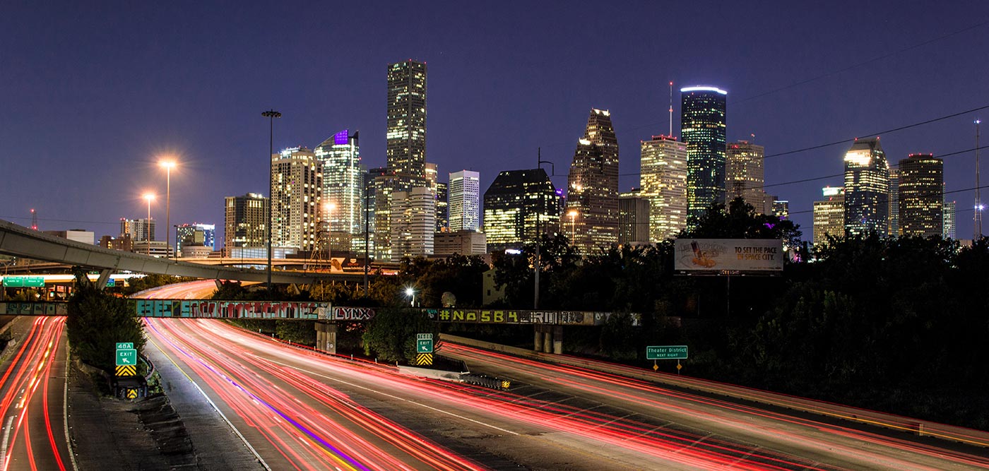 houston texas drivers at night